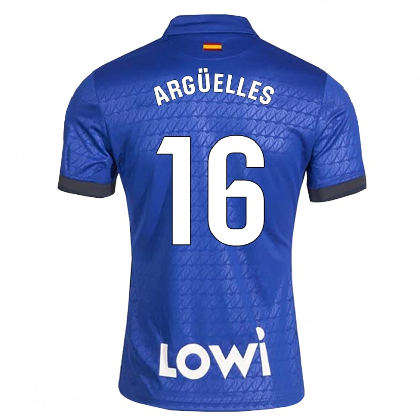 Danxen Kid David Argüelles #16 Blue White Black Home Jersey 2026/27 T-Shirt