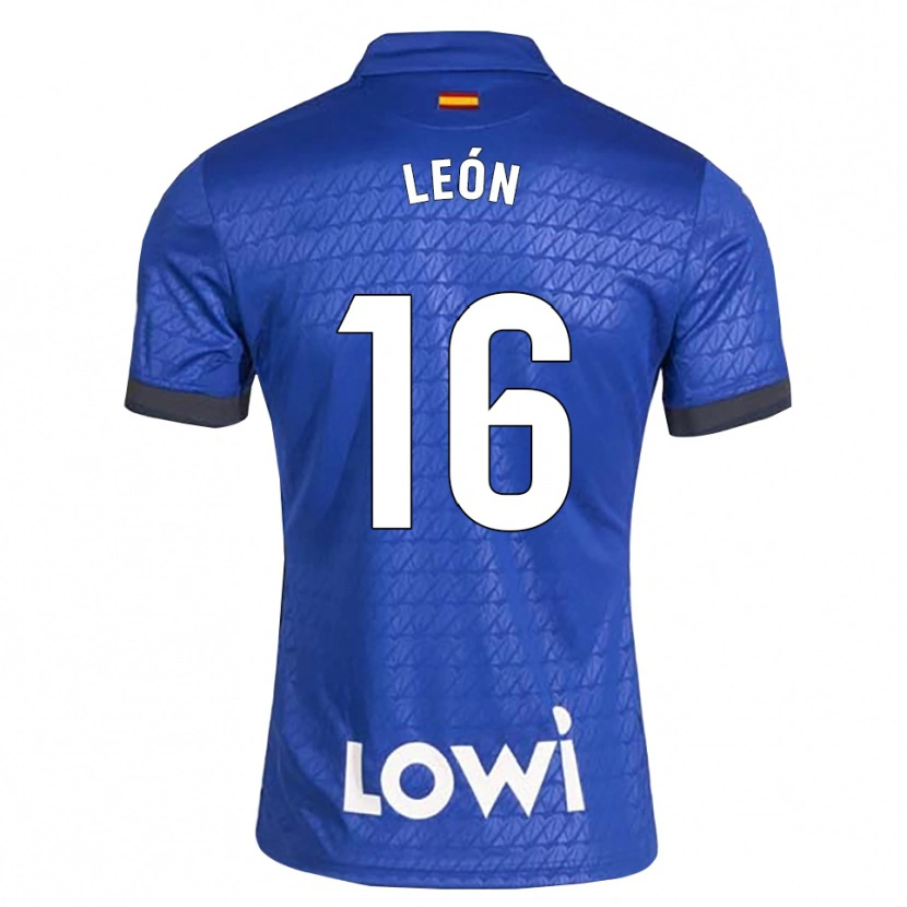 Danxen Kid Carlos León #16 Blue White Black Home Jersey 2026/27 T-Shirt