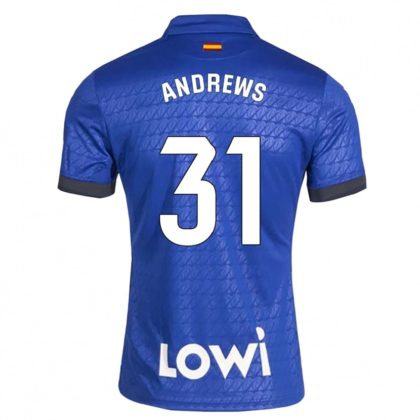 Danxen Kid George Andrews #31 Blue White Black Home Jersey 2026/27 T-Shirt