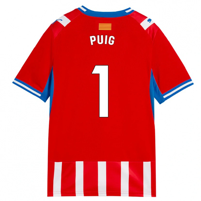 Danxen Kid Sergi Puig #1 Red White Sky Blue Home Jersey 2026/27 T-Shirt