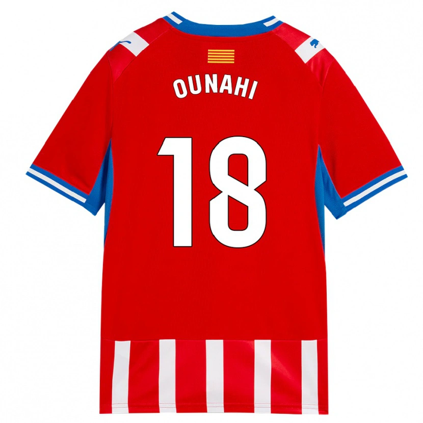 Danxen Kid Azzedine Ounahi #18 Red White Sky Blue Home Jersey 2026/27 T-Shirt