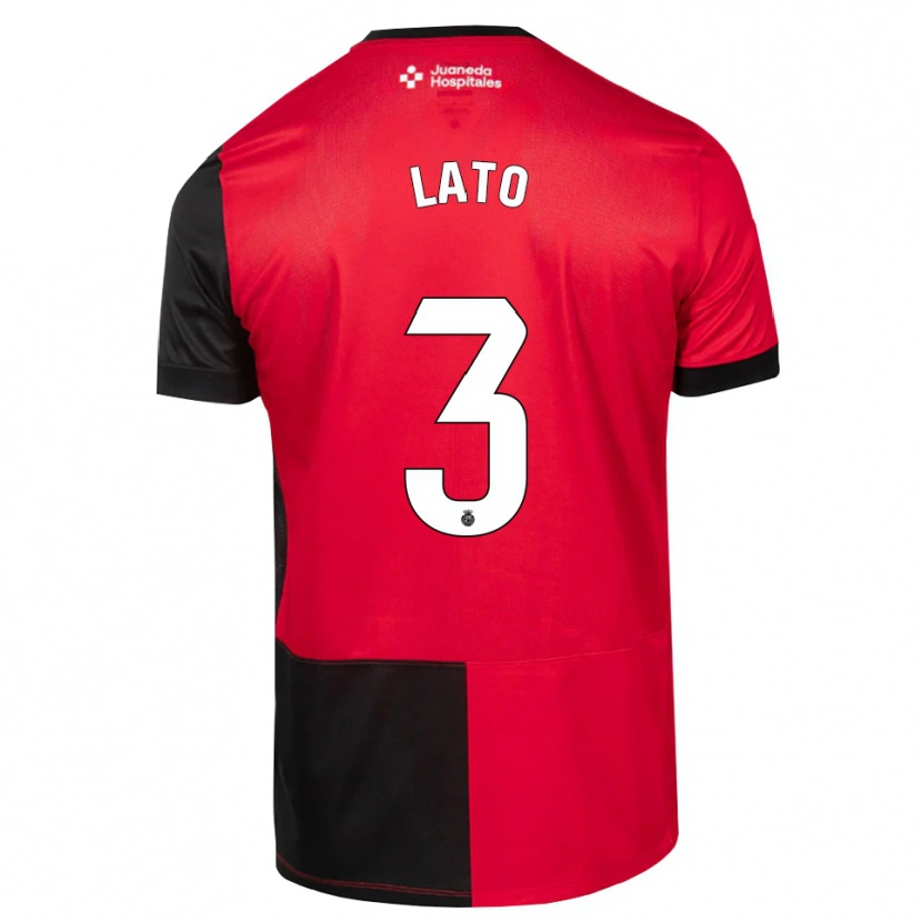 Danxen Kid Toni Lato #3 Black Red White Home Jersey 2026/27 T-Shirt