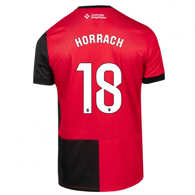 Danxen Kid Barto Horrach #18 Black Red White Home Jersey 2026/27 T-Shirt