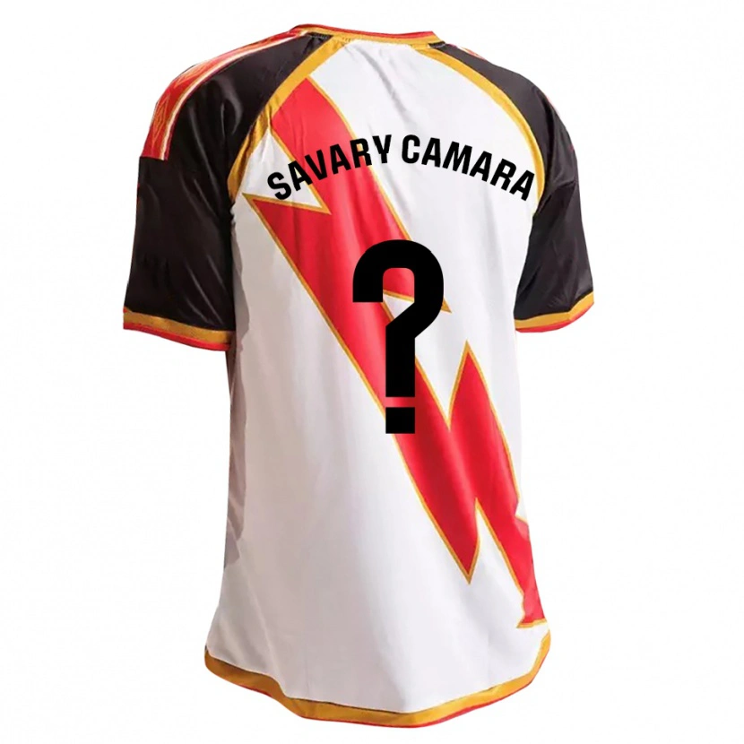 Danxen Kid Isaac Savary Camara #0 Black Red White Gold Home Jersey 2026/27 T-Shirt