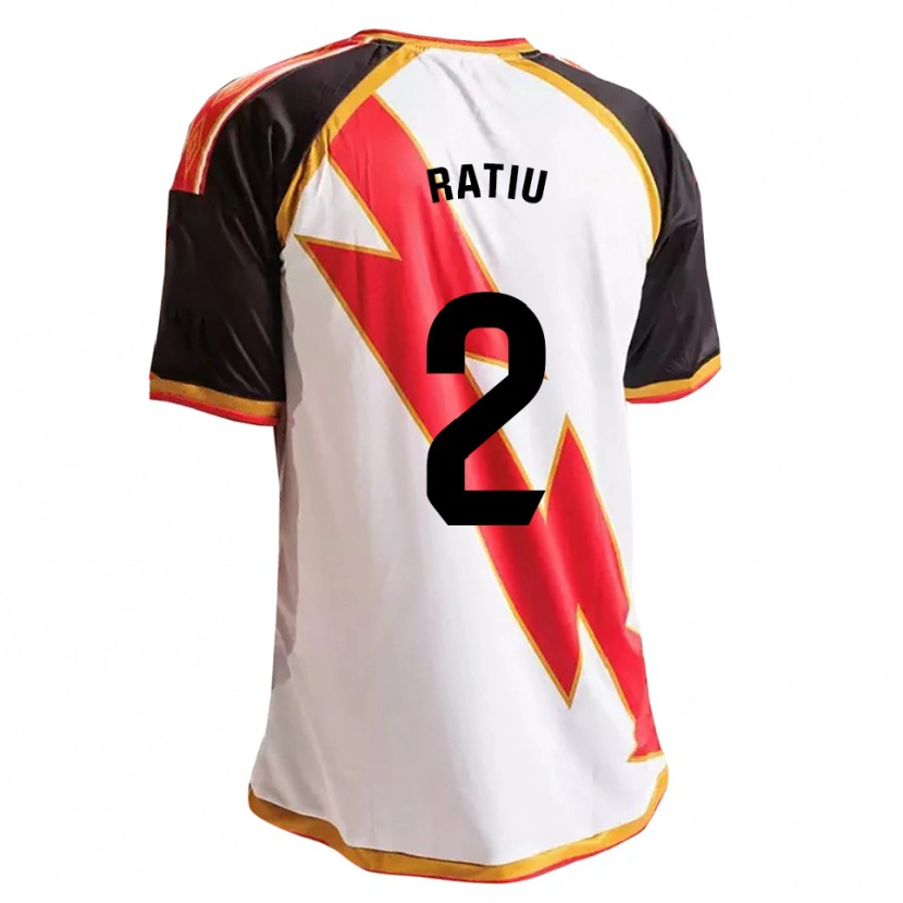 Danxen Kid Andrei Rațiu #2 Black Red White Gold Home Jersey 2026/27 T-Shirt