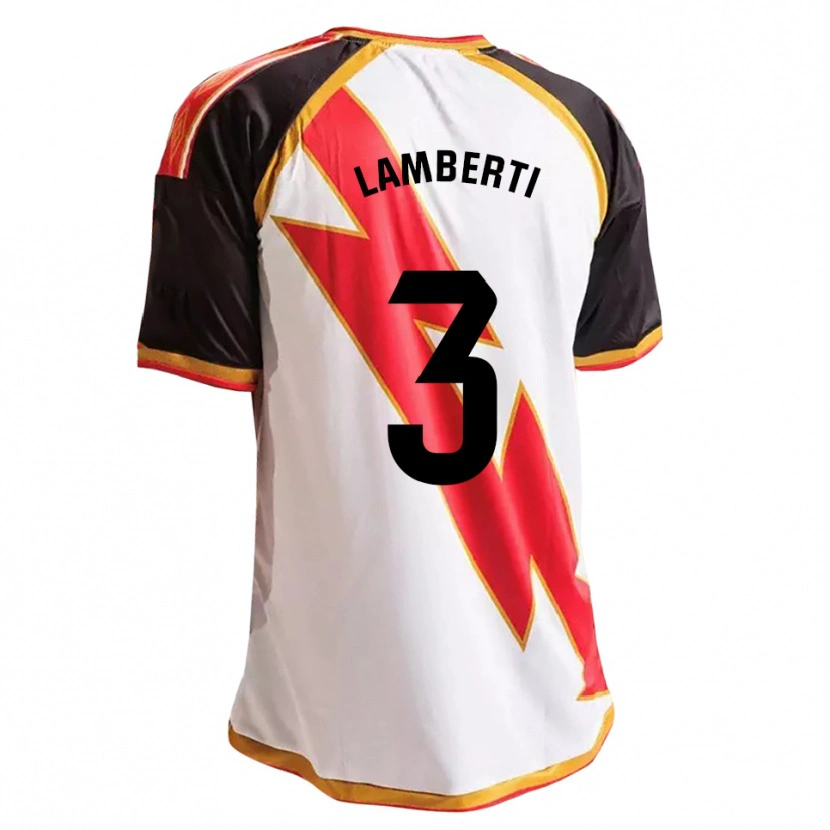 Danxen Kid Luca Lamberti #3 Black Red White Gold Home Jersey 2026/27 T-Shirt