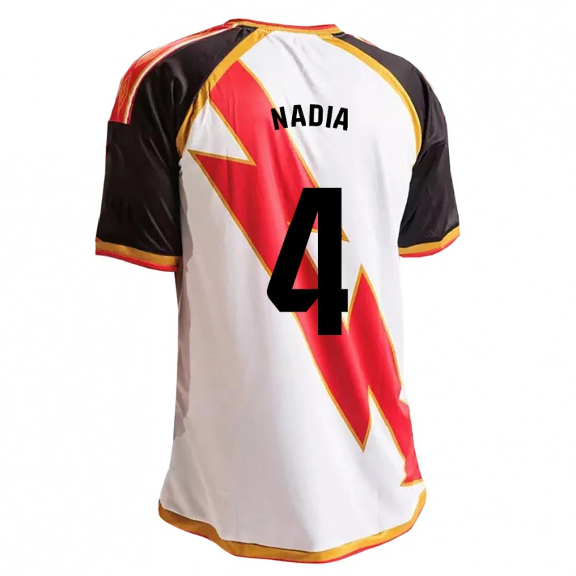 Danxen Kid Nadia Dopico Díaz #4 Black Red White Gold Home Jersey 2026/27 T-Shirt