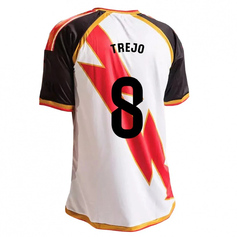Danxen Kid Óscar Trejo #8 Black Red White Gold Home Jersey 2026/27 T-Shirt