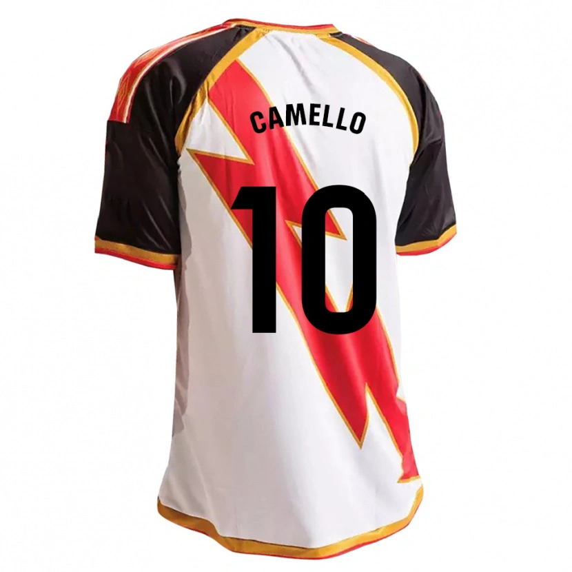 Danxen Kid Sergio Camello #10 Black Red White Gold Home Jersey 2026/27 T-Shirt