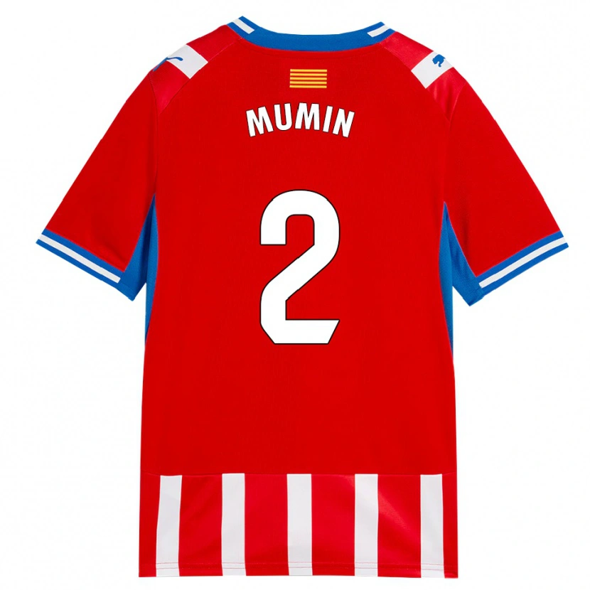 Danxen Kid Abdul Mumin #2 Red White Sky Blue Home Jersey 2026/27 T-Shirt