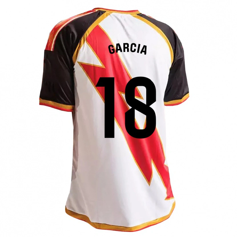 Danxen Kid Álvaro García #18 Black Red White Gold Home Jersey 2026/27 T-Shirt