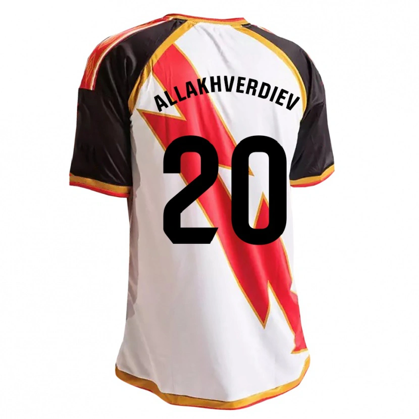 Danxen Kid Raul Allakhverdiev #20 Black Red White Gold Home Jersey 2026/27 T-Shirt