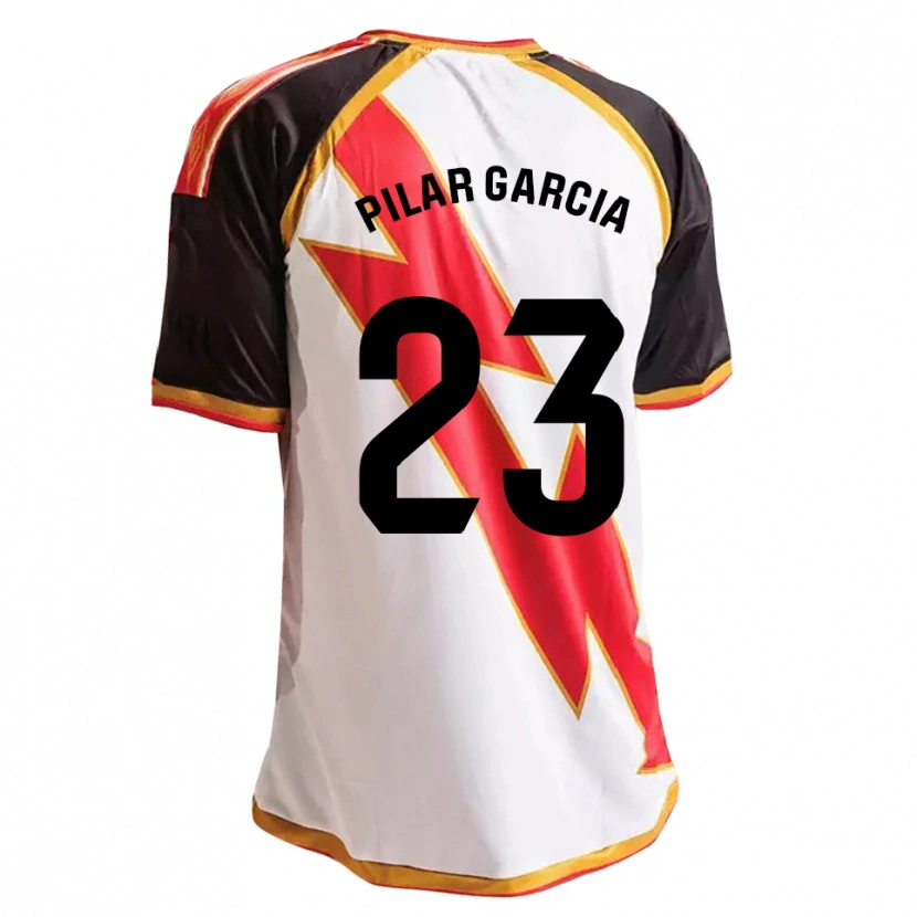 Danxen Kid María Pilar García Villalba #23 Black Red White Gold Home Jersey 2026/27 T-Shirt