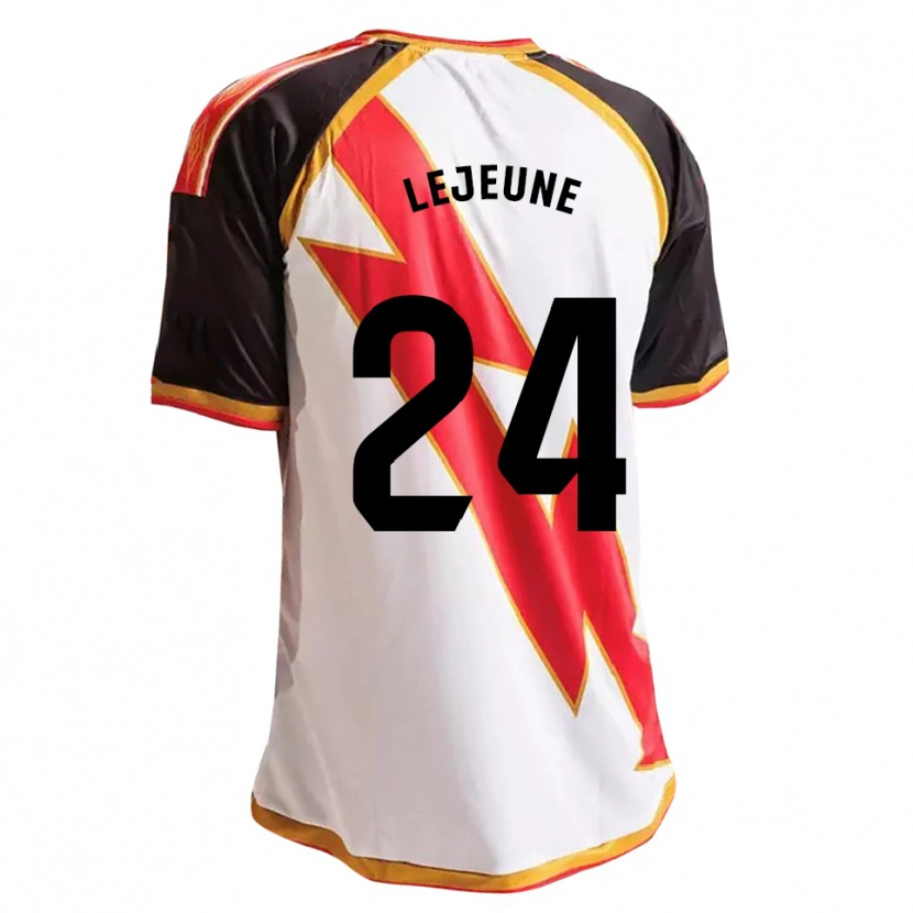 Danxen Kid Florian Lejeune #24 Black Red White Gold Home Jersey 2026/27 T-Shirt