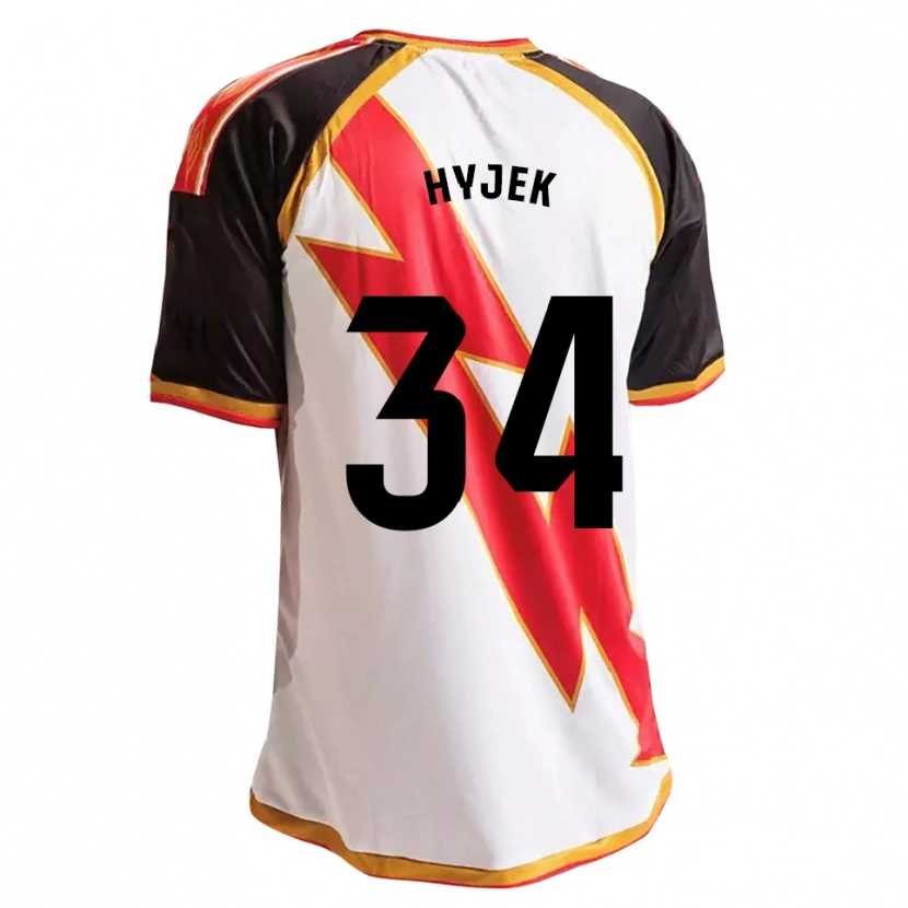 Danxen Kid David Hyjek #34 Black Red White Gold Home Jersey 2026/27 T-Shirt