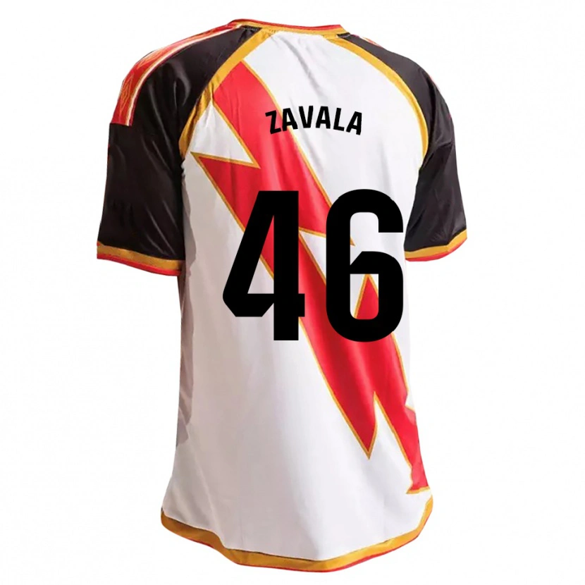 Danxen Kid Andrés Zavala #46 Black Red White Gold Home Jersey 2026/27 T-Shirt