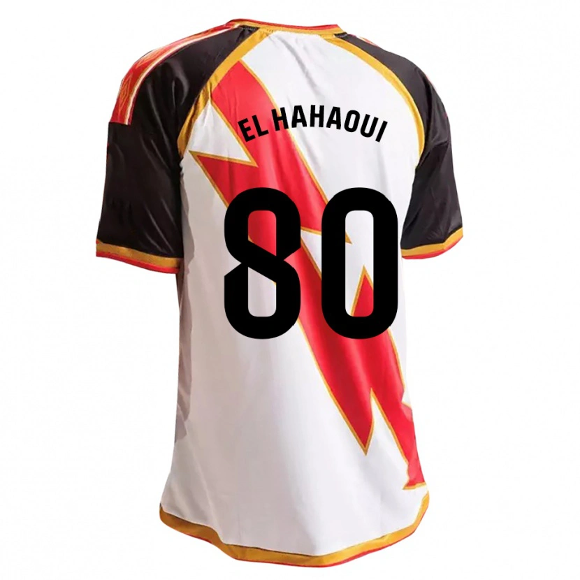 Danxen Kid Ayman El Hahaoui #80 Black Red White Gold Home Jersey 2026/27 T-Shirt