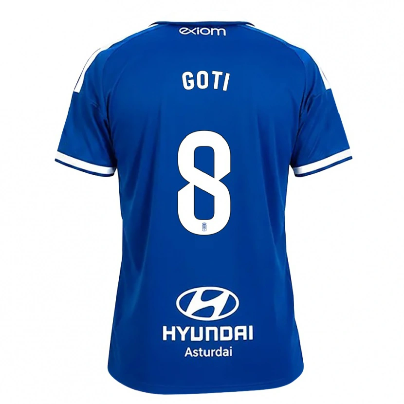 Danxen Kid Mikel Goti #8 Mediumblue White Home Jersey 2026/27 T-Shirt