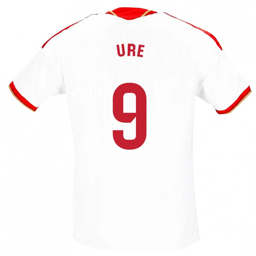 Danxen Kid Robbie Ure #9 White Red Home Jersey 2026/27 T-Shirt