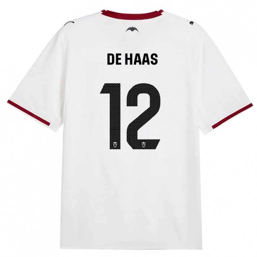 Danxen Kid Justin De Haas #12 Black White Red Yellow Home Jersey 2026/27 T-Shirt