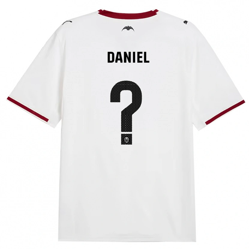 Danxen Kid Daniel Jiménez #0 Black White Red Yellow Home Jersey 2026/27 T-Shirt