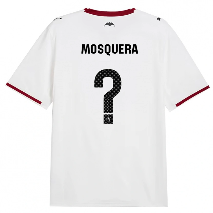 Danxen Kid Yulian Mosquera #0 Black White Red Yellow Home Jersey 2026/27 T-Shirt