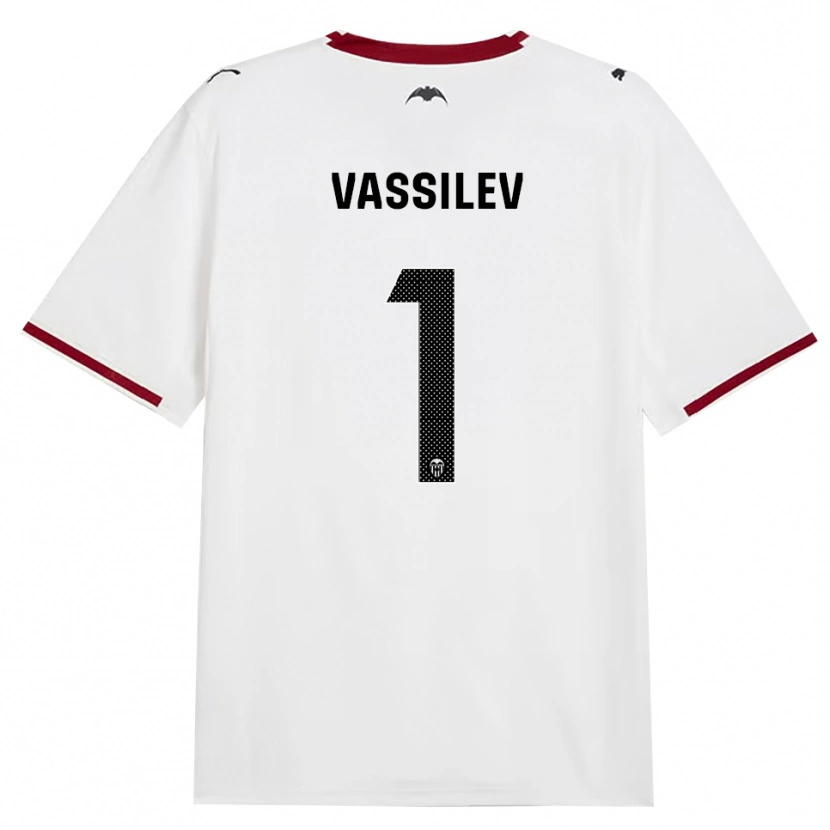 Danxen Kid David Vassilev #1 Black White Red Yellow Home Jersey 2026/27 T-Shirt