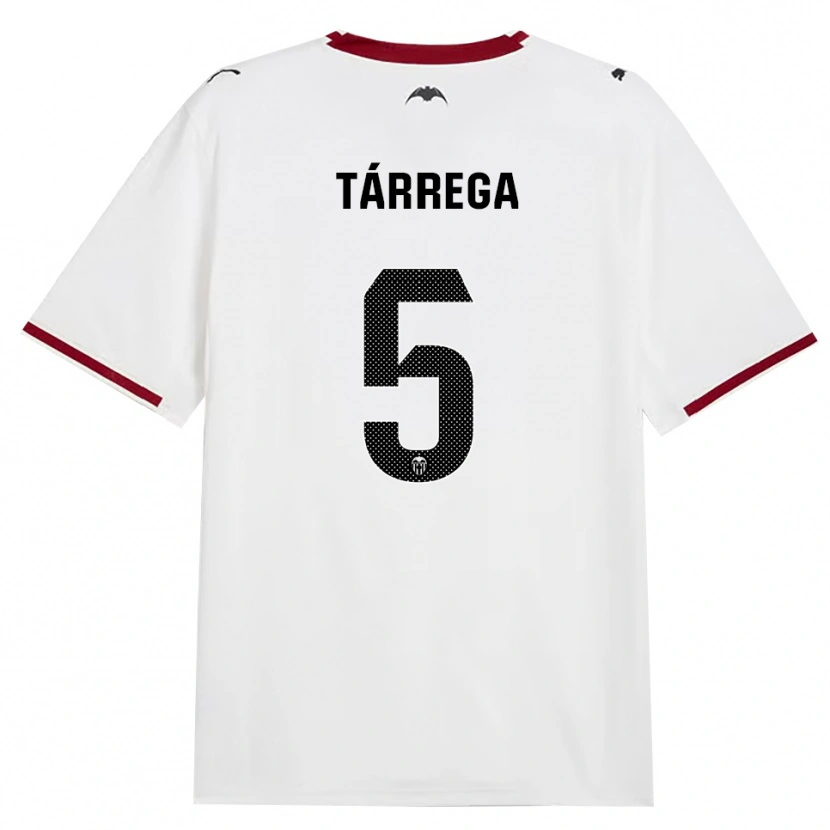 Danxen Kid César Tárrega #5 Black White Red Yellow Home Jersey 2026/27 T-Shirt