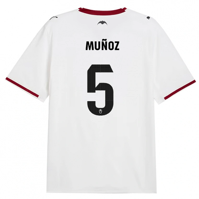 Danxen Kid Iván Muñoz #5 Black White Red Yellow Home Jersey 2026/27 T-Shirt