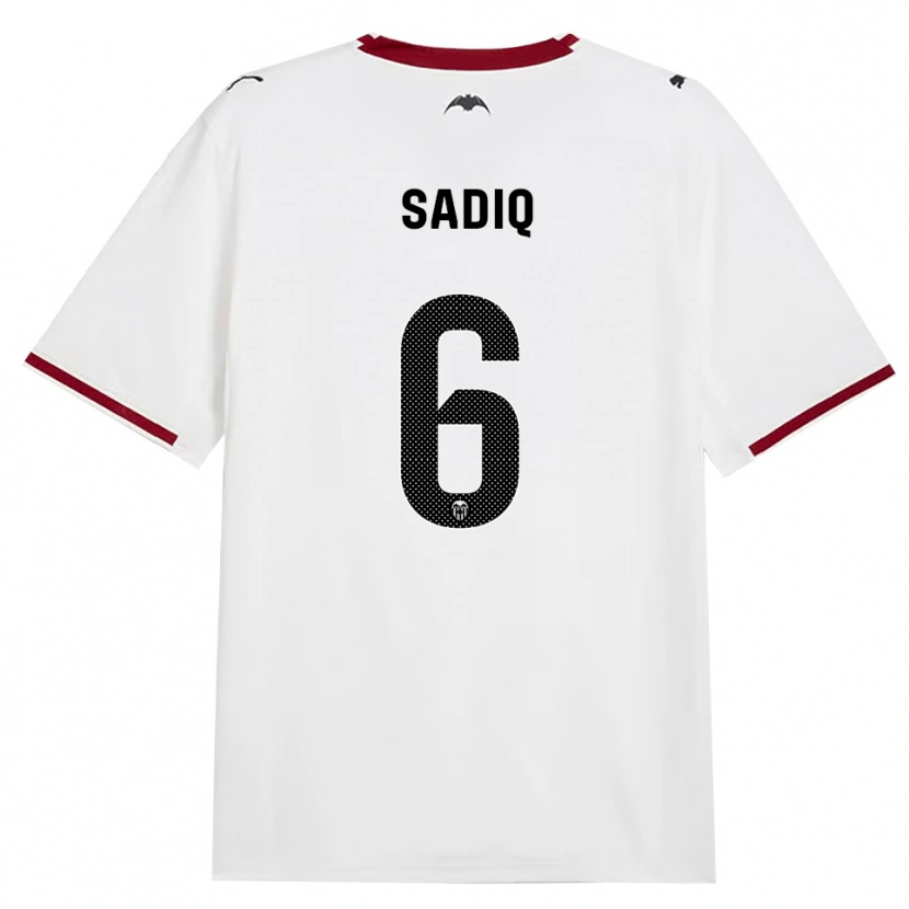 Danxen Kid Umar Sadiq #6 Black White Red Yellow Home Jersey 2026/27 T-Shirt