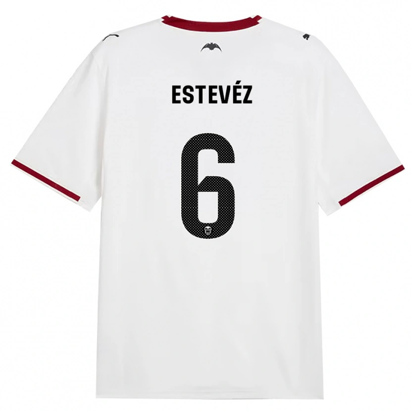 Danxen Kid Alejandro Estevéz #6 Black White Red Yellow Home Jersey 2026/27 T-Shirt