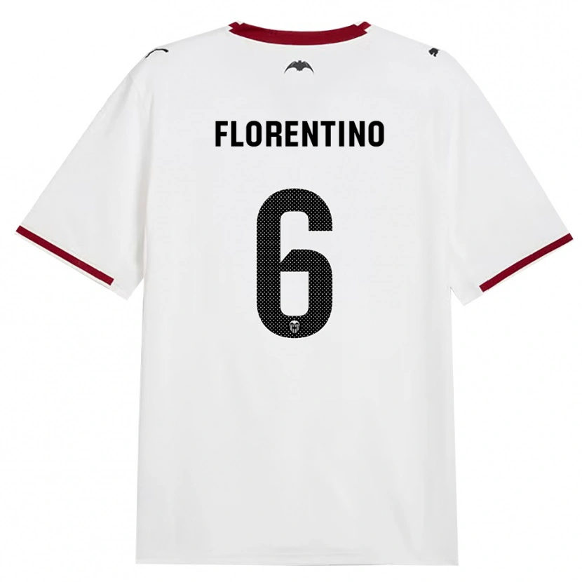 Danxen Kid Claudia Florentino #6 Black White Red Yellow Home Jersey 2026/27 T-Shirt