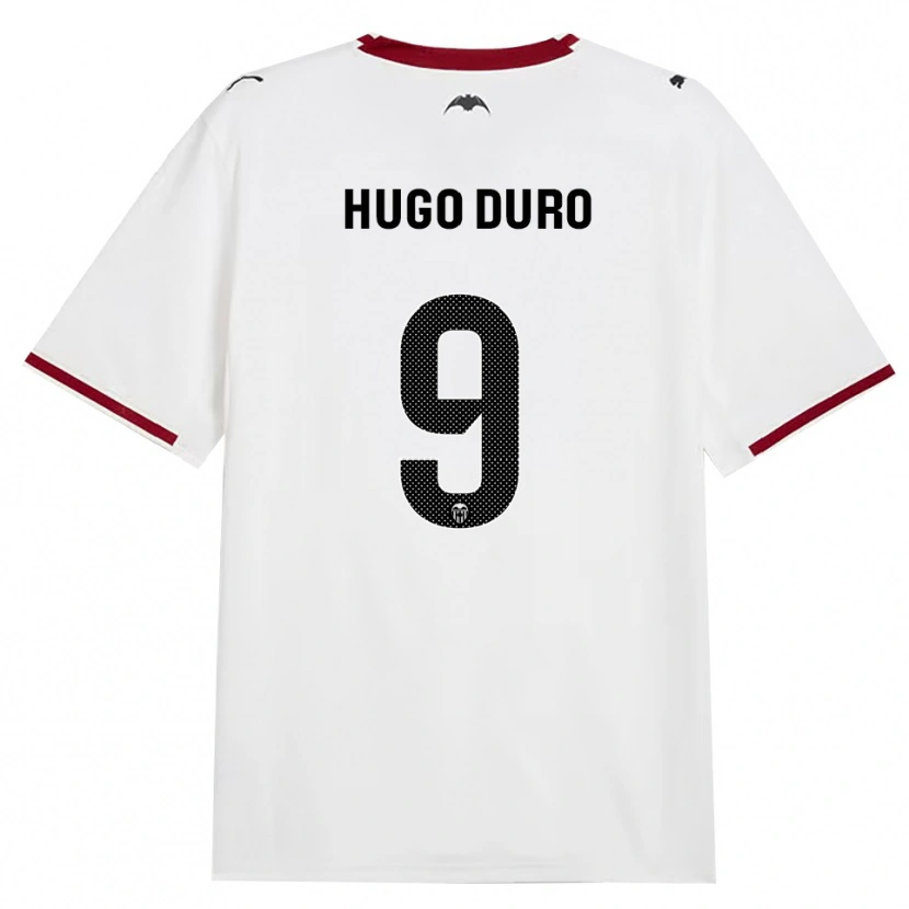 Danxen Kid Hugo Duro #9 Black White Red Yellow Home Jersey 2026/27 T-Shirt