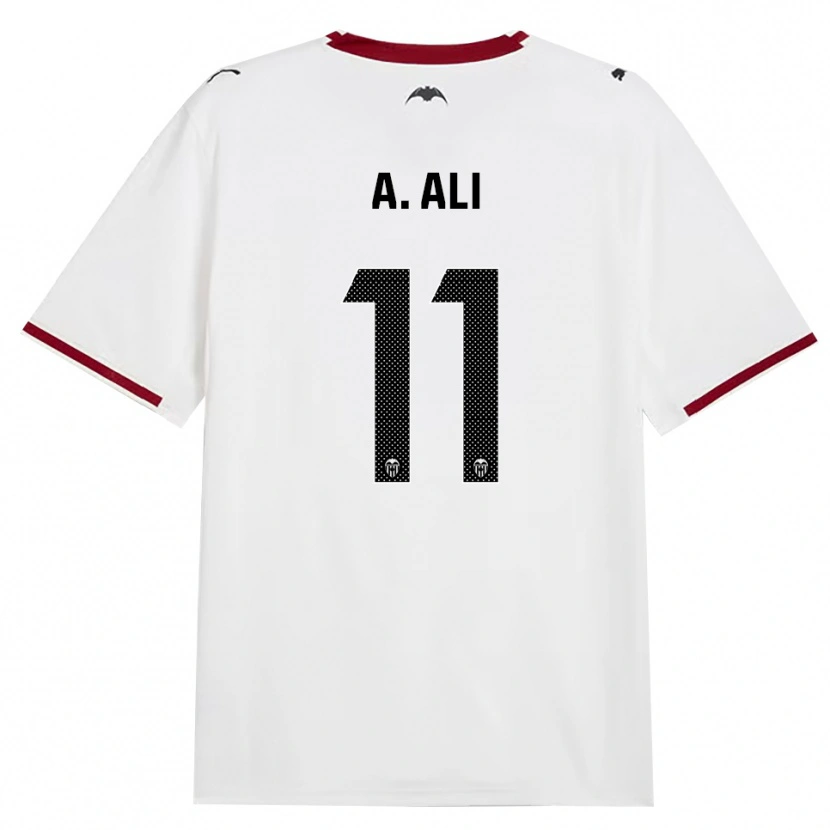Danxen Kid Amirah Ali #11 Black White Red Yellow Home Jersey 2026/27 T-Shirt