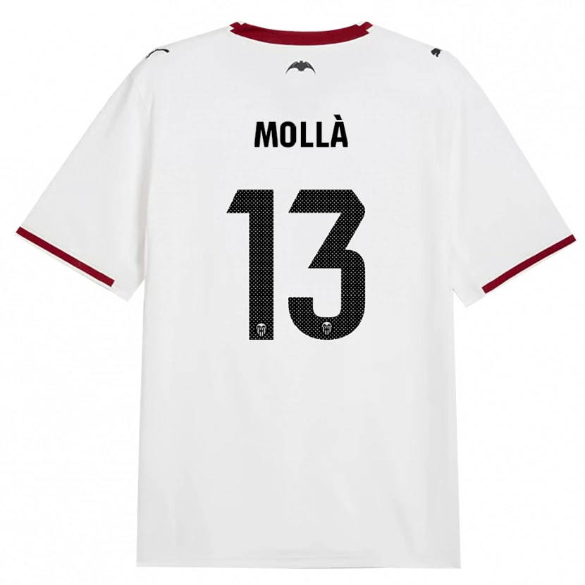 Danxen Kid Pablo Mollà #13 Black White Red Yellow Home Jersey 2026/27 T-Shirt