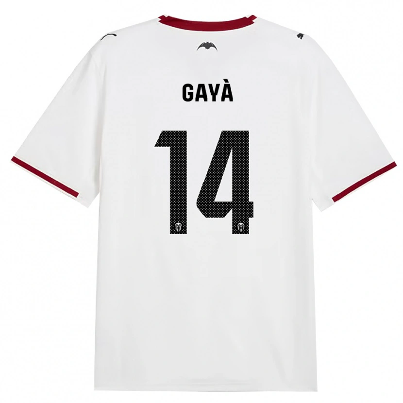 Danxen Kid José Gayà #14 Black White Red Yellow Home Jersey 2026/27 T-Shirt