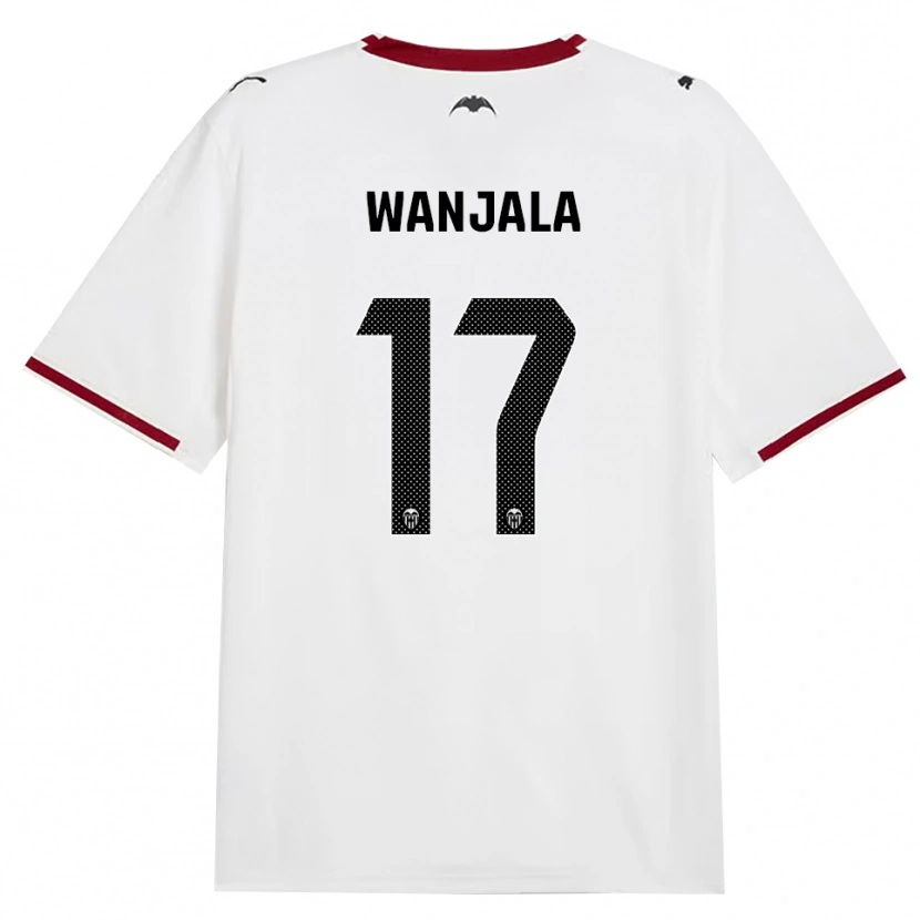 Danxen Kid Amos Wanjala #17 Black White Red Yellow Home Jersey 2026/27 T-Shirt
