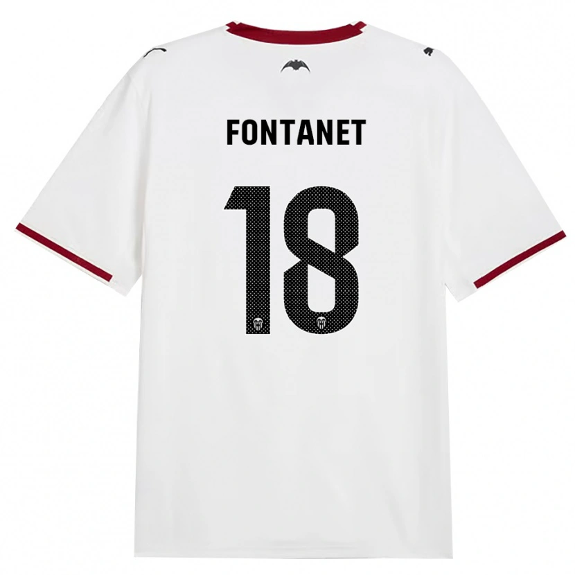 Danxen Kid Joel Fontanet #18 Black White Red Yellow Home Jersey 2026/27 T-Shirt