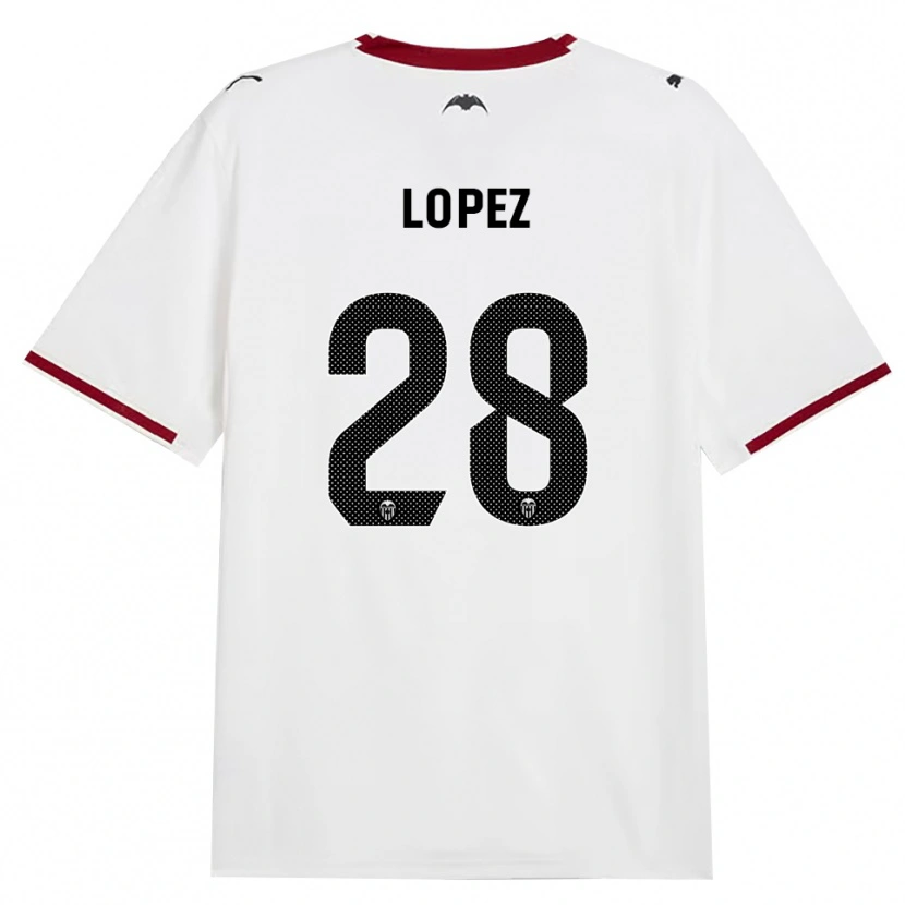 Danxen Kid Saray Lopez #28 Black White Red Yellow Home Jersey 2026/27 T-Shirt