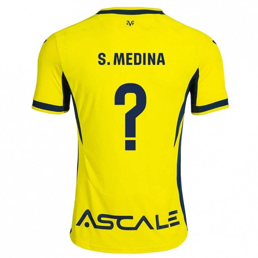 Danxen Kid Sara Medina #0 Yellow Black Red Home Jersey 2026/27 T-Shirt