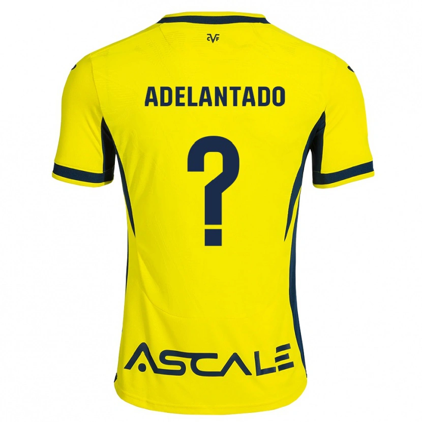 Danxen Kid Íker Adelantado #0 Yellow Black Red Home Jersey 2026/27 T-Shirt