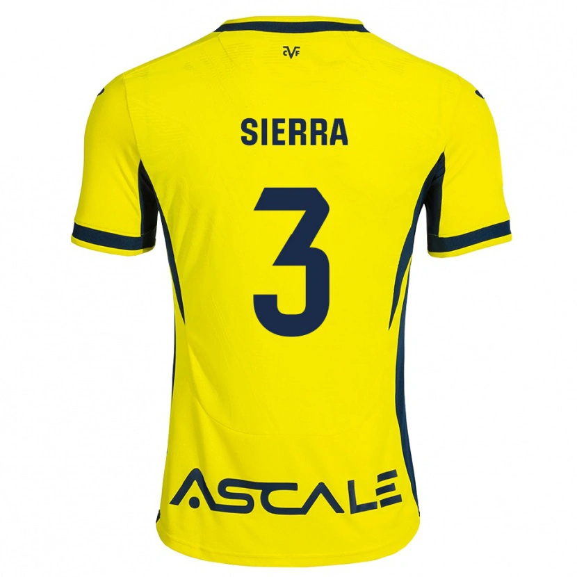 Danxen Kid Ismael Sierra #3 Yellow Black Red Home Jersey 2026/27 T-Shirt