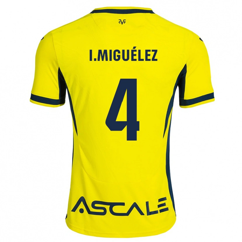 Danxen Kid Irene Miguélez #4 Yellow Black Red Home Jersey 2026/27 T-Shirt