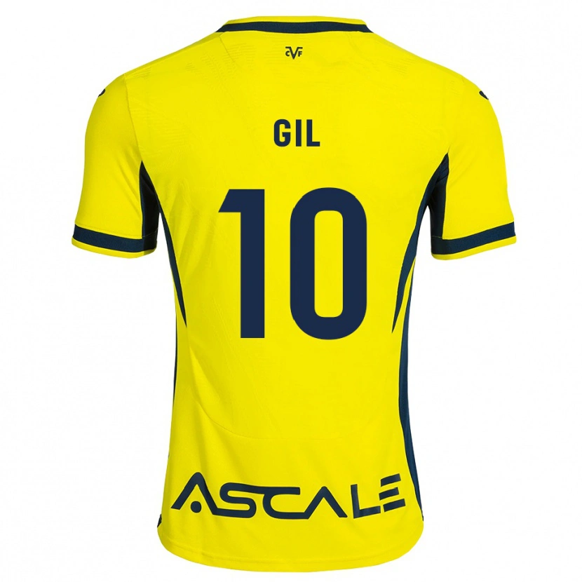 Danxen Kid Markel Gil #10 Yellow Black Red Home Jersey 2026/27 T-Shirt