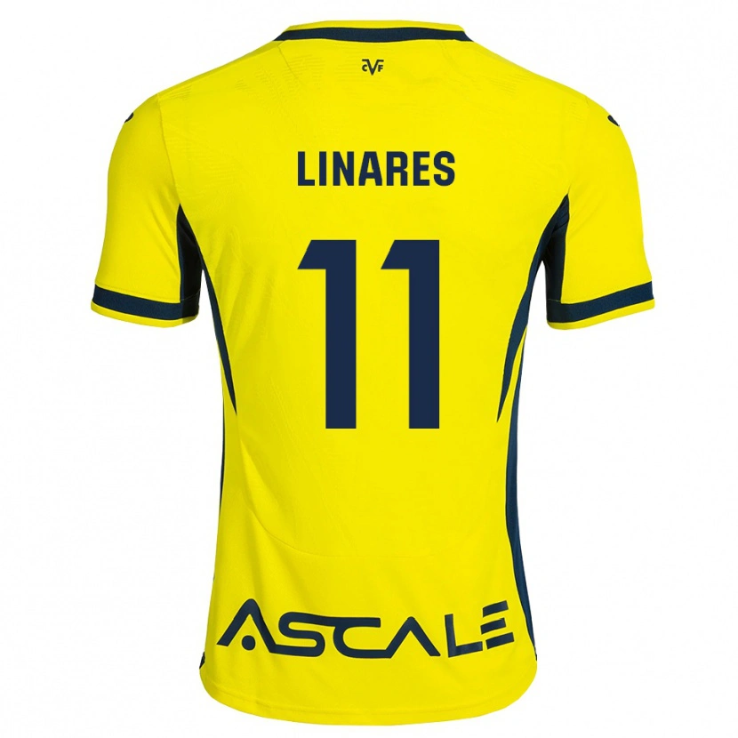 Danxen Kid Mario Linares #11 Yellow Black Red Home Jersey 2026/27 T-Shirt