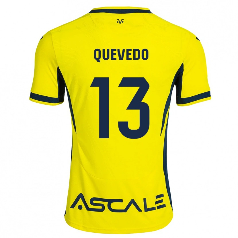 Danxen Kid Alex Quevedo #13 Yellow Black Red Home Jersey 2026/27 T-Shirt