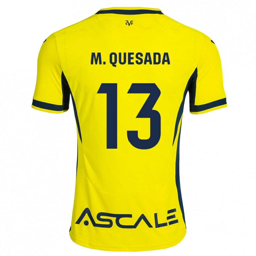 Danxen Kid Montserrat Quesada Carrasco #13 Yellow Black Red Home Jersey 2026/27 T-Shirt