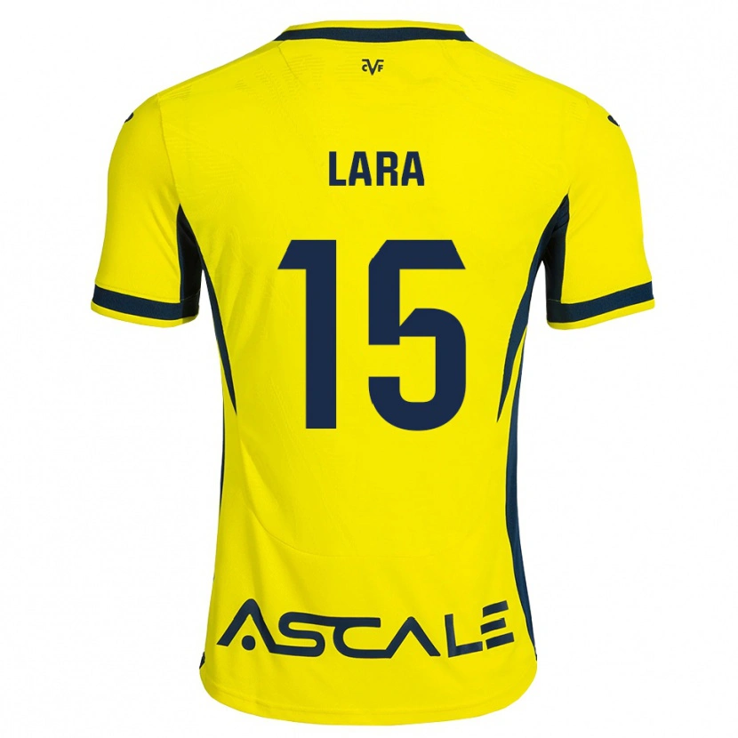 Danxen Kid Francisca Lara #15 Yellow Black Red Home Jersey 2026/27 T-Shirt