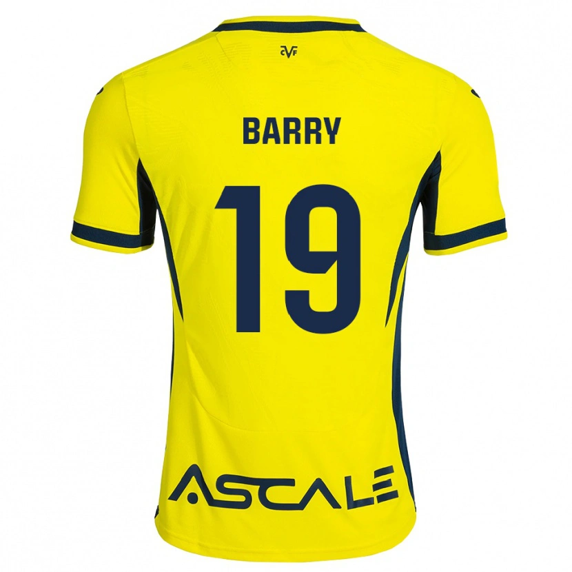Danxen Kid Mahamoud Barry #19 Yellow Black Red Home Jersey 2026/27 T-Shirt