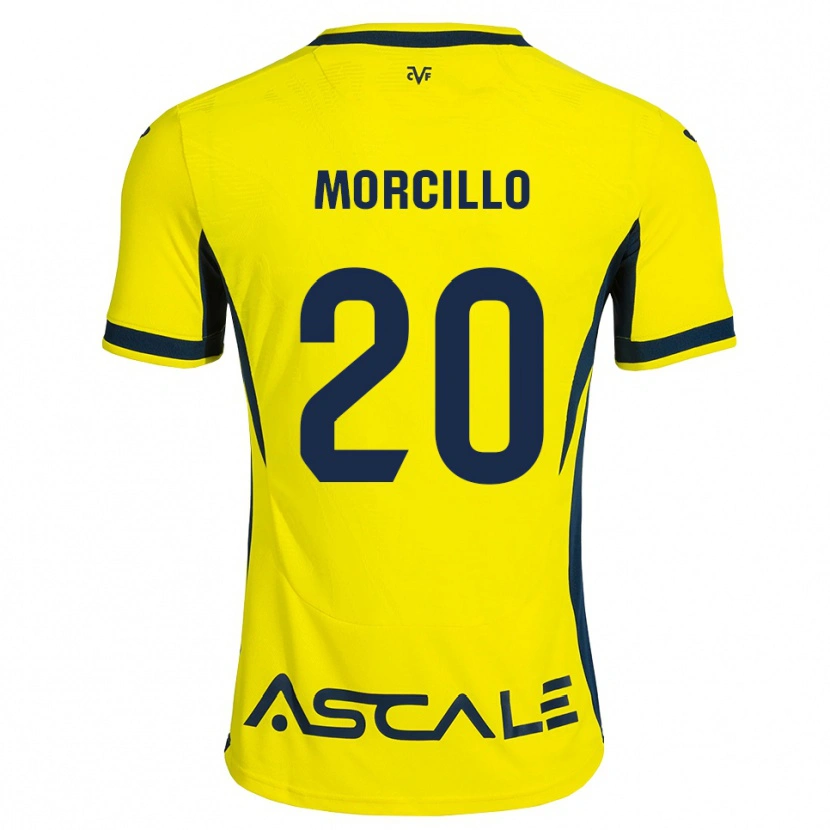 Danxen Kid Raquel Morcillo #20 Yellow Black Red Home Jersey 2026/27 T-Shirt